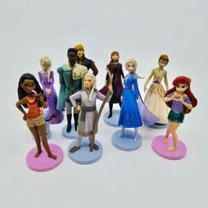 Disney Characters Disney Vietnam Action Figure Collectible Toys 10 Pieces